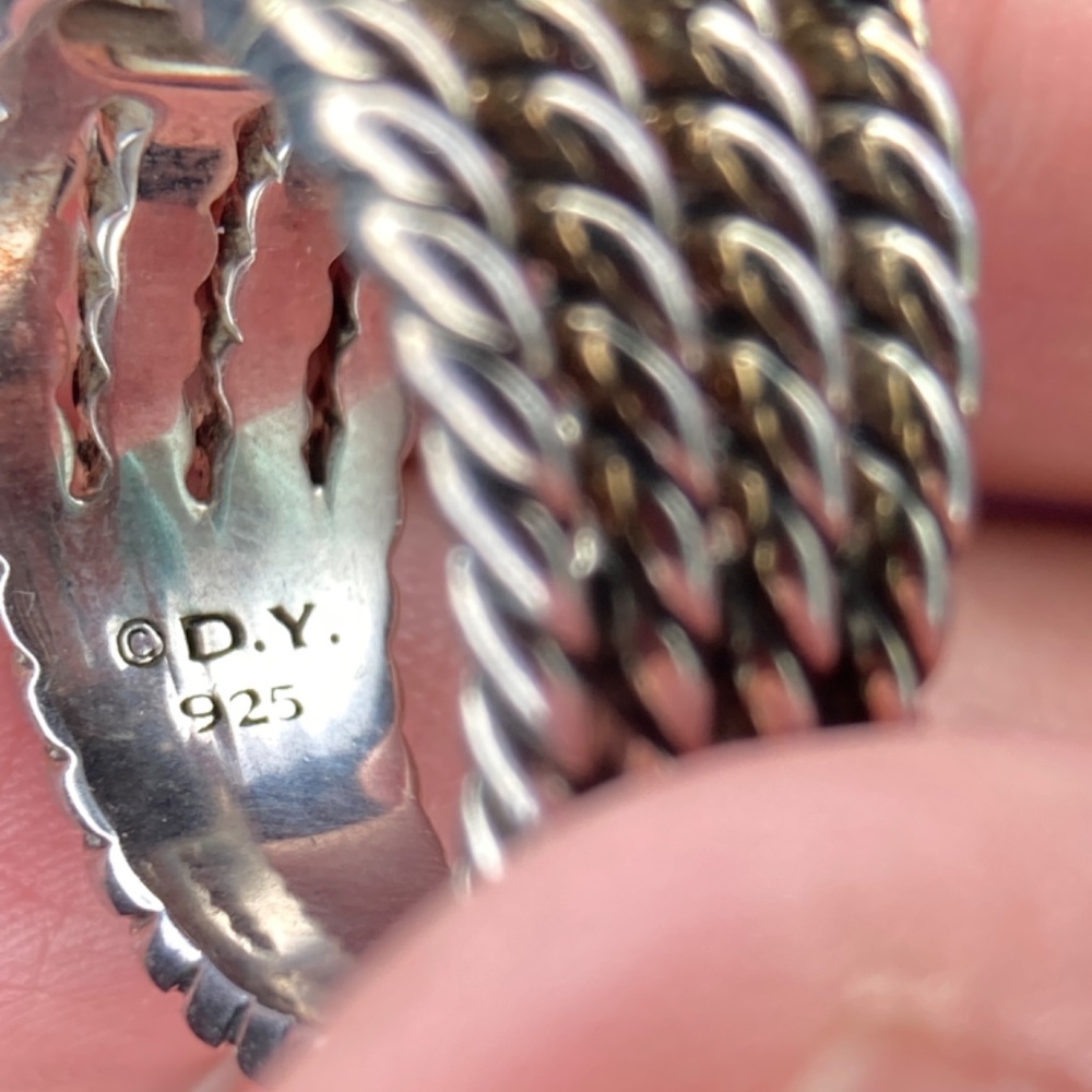 Authentic David Yurman ring - Picture 4 of 5